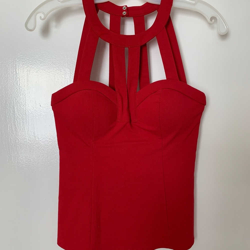G by Guess Jeannie Cutout Bustier